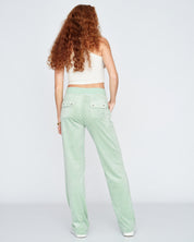 Classic Velour Del Ray Pant Graded Jade - Juicy Couture Scandinavia