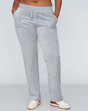 Classic Velour Del Ray Pant Silver Marl