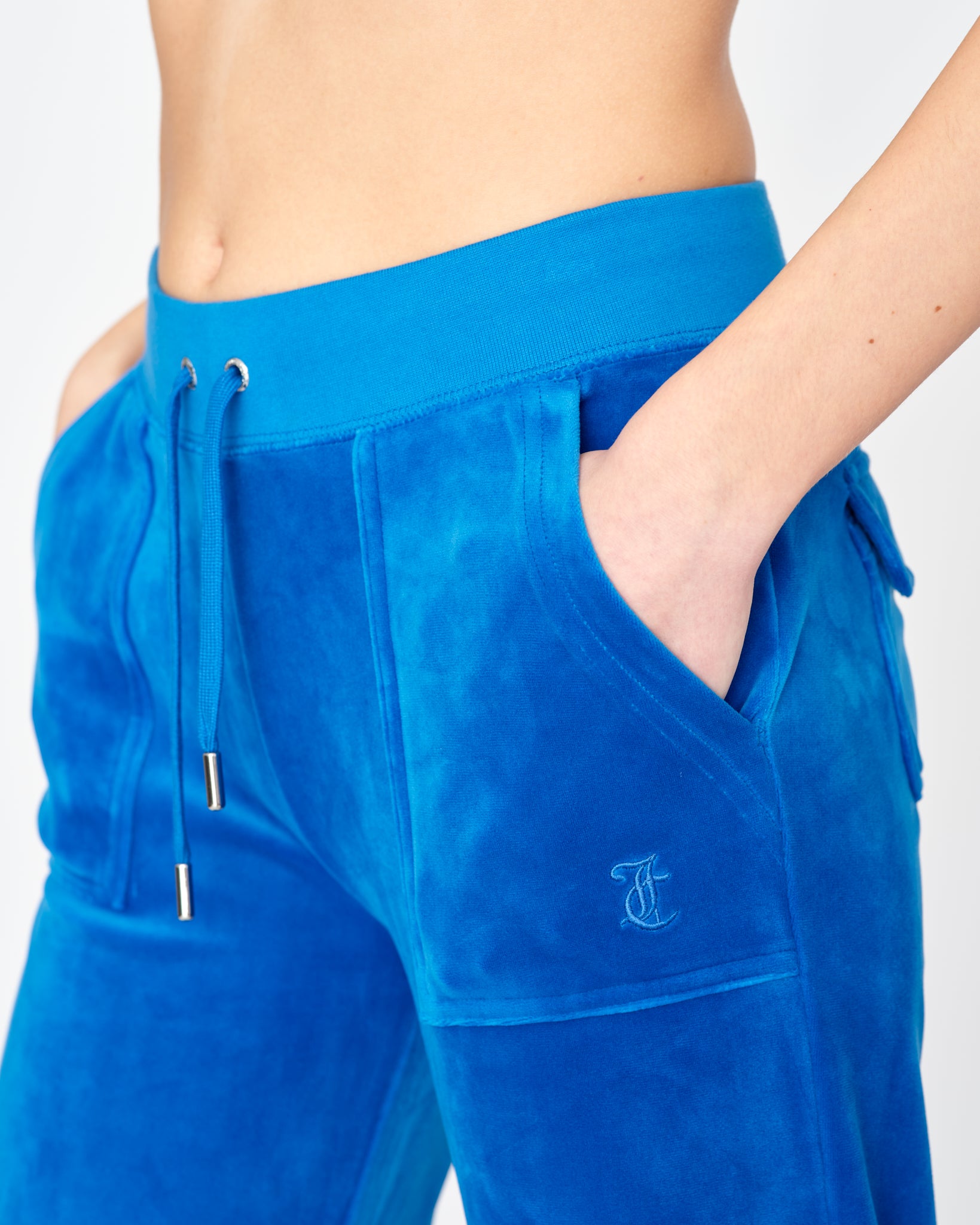 Classic Velour Del Ray Pant Skydiver - Juicy Couture Scandinavia