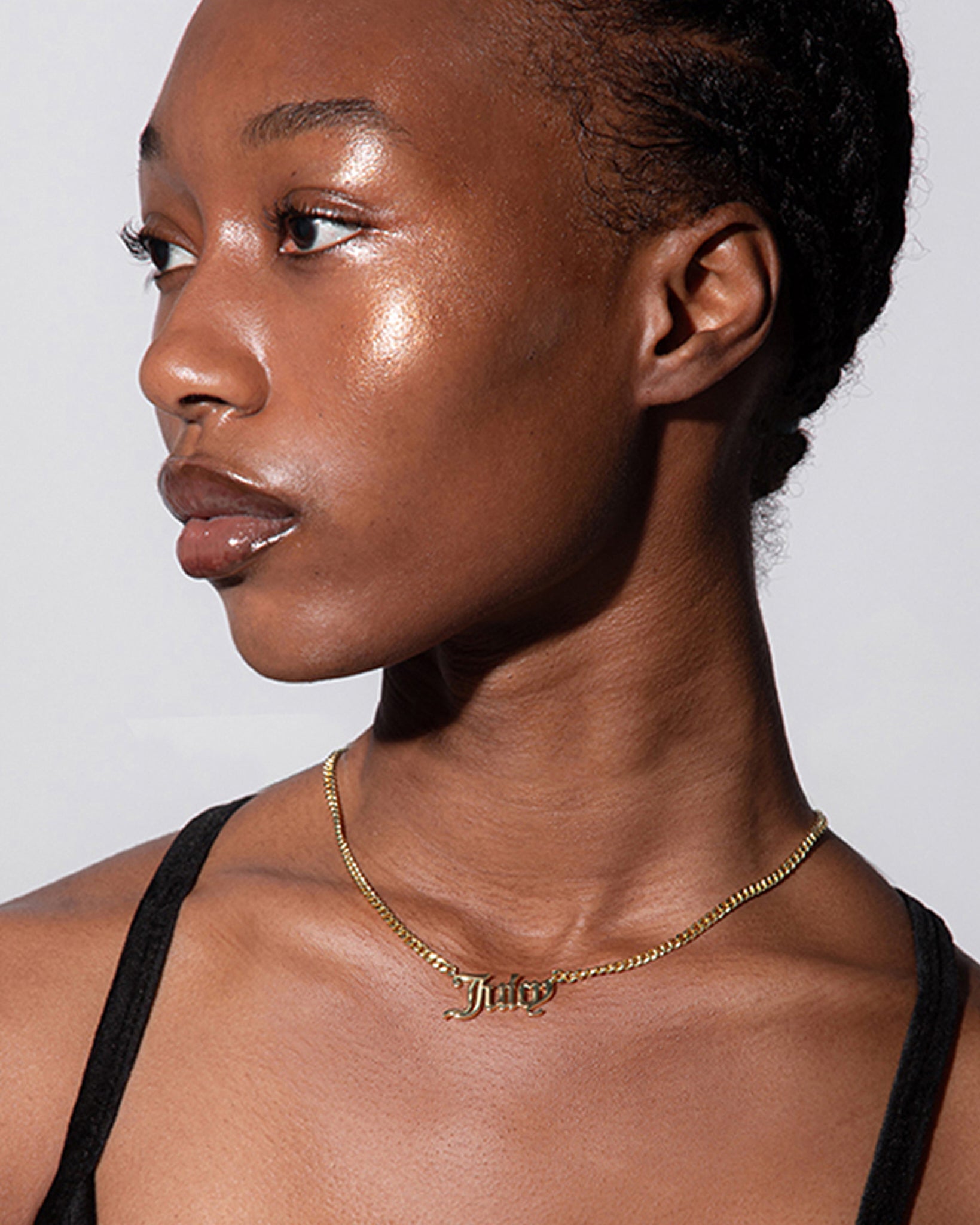 Venus Pink Pearl 18ct Gold Vermeil Choker Necklace | Jian London