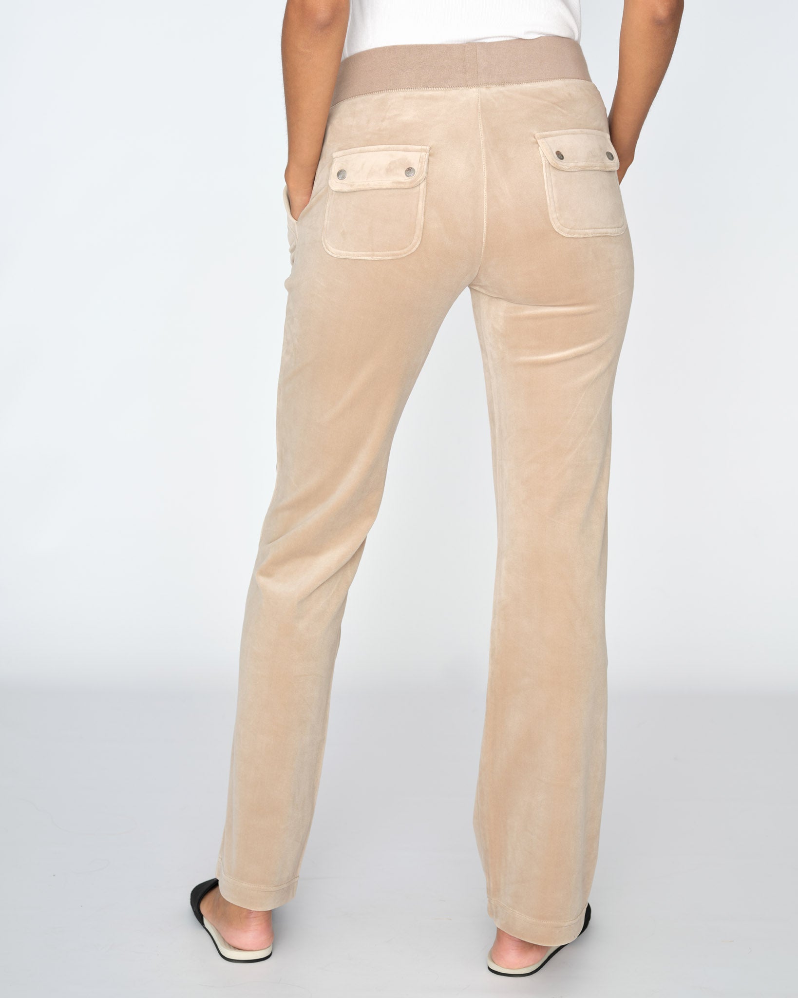 Classic Velour Del Ray Pant Warm Taupe - Juicy Couture Scandinavia