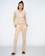 Classic Velour Del Ray Pant Warm Taupe - Juicy Couture Scandinavia