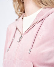 Classic Velour Robertson Zip Hoodie Zephyr - Juicy Couture Scandinavia